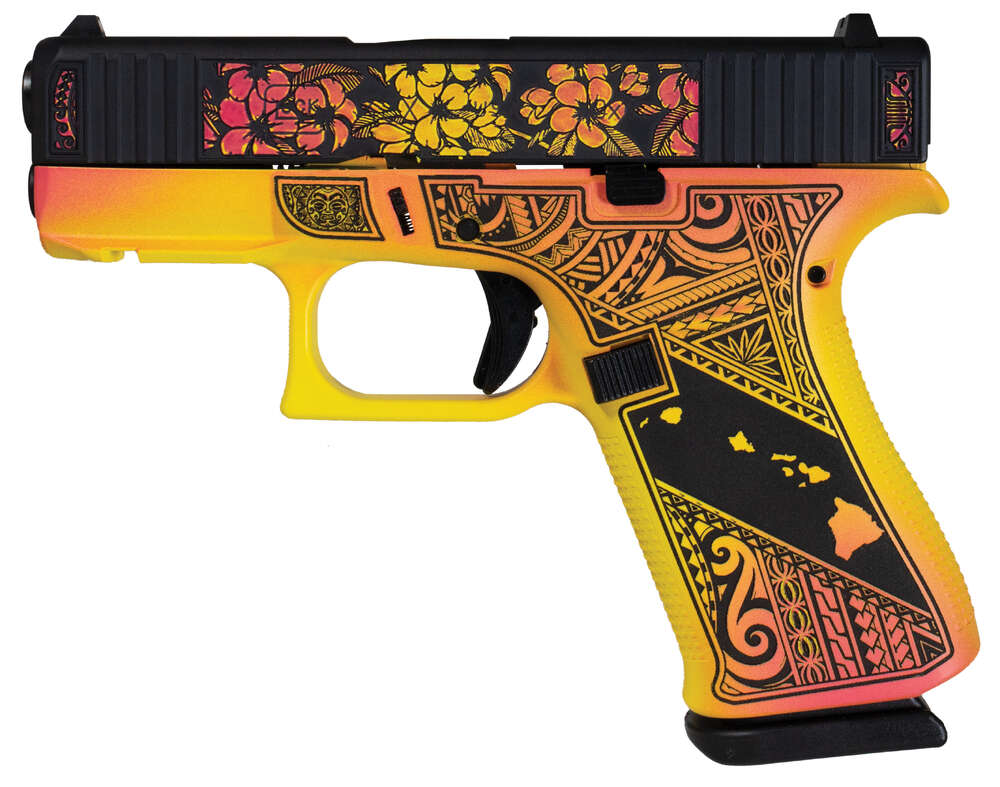 Handguns Glock ZPAP M85 9mm GLK SHARK COAST TACTICAL 43X 9MM HAWAIIAN