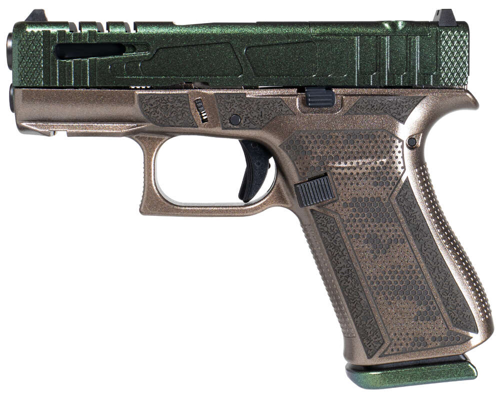 Handguns Glock ZPAP M85 GLK SHARK COAST TACTICAL 43X CYPRESS RAPTOR CUT • Model: ZPAP M85