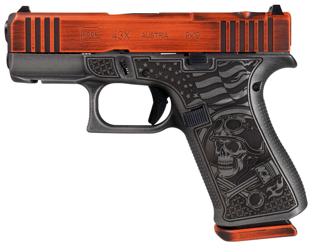 Handguns Glock ZPAP M70 9mm GLOCK 43X MOS 9MM MOTORCYCLE LIVE TO RIDE