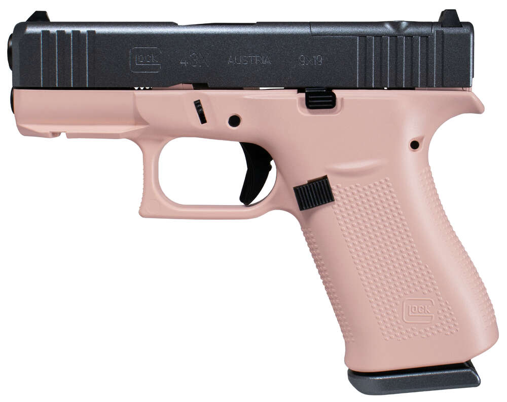Handguns Glock ZPAP M70 GLK SHARK COAST TACTICAL 43X MOS PEACH FUZZ • Model: ZPAP M70
