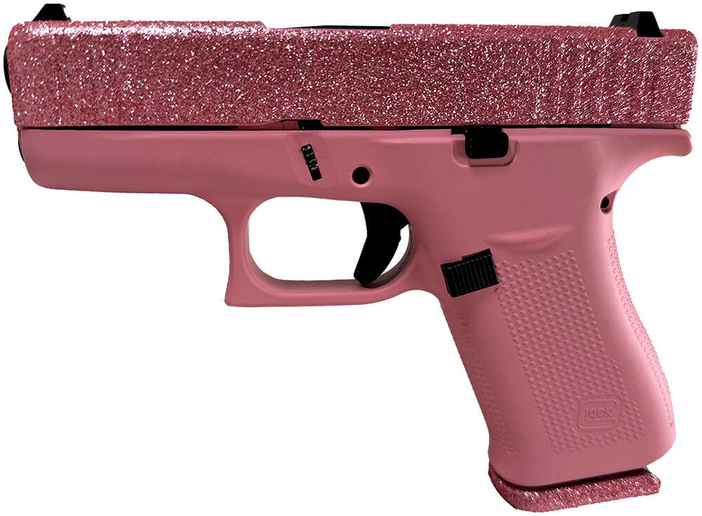 Handguns Glock ZPAP M70 9mm GLOCK 43X 9MM GLITTER GUNZ BUBBLE GUM