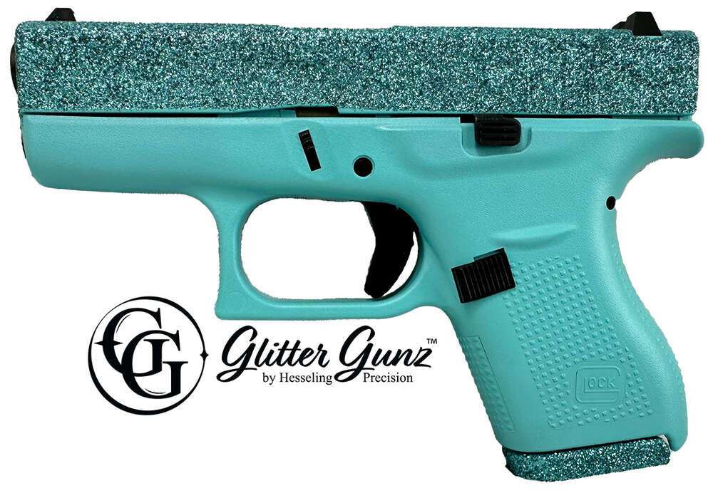 Handguns Glock ZPAP M85 25ACP GLOCK 42 380ACP 3.25 GLITTER GUN MALIBLUE