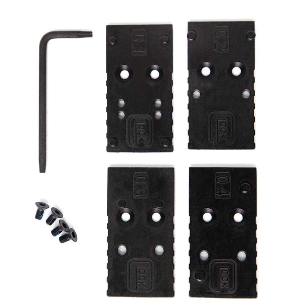 Misc. Accessories Glock Ready Series MOS Adapter Set 01 nDLC 9mm G17Gen5MOSG19Gen5MOSG34Gen5MOS G45MOS (PKG)