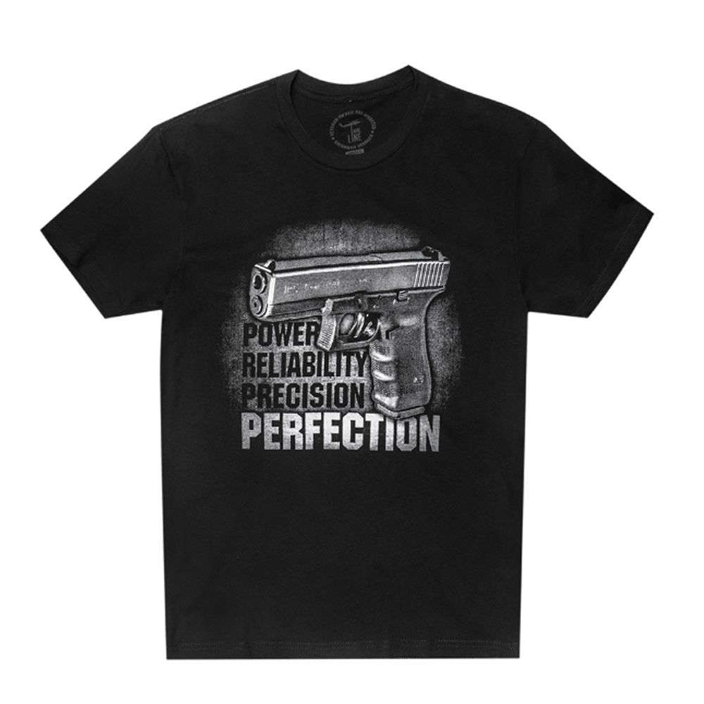 Clothing Glock 4.50" GLOCK 17 PERFECTION T-SHIRT BLACK S • Model: 4.50"