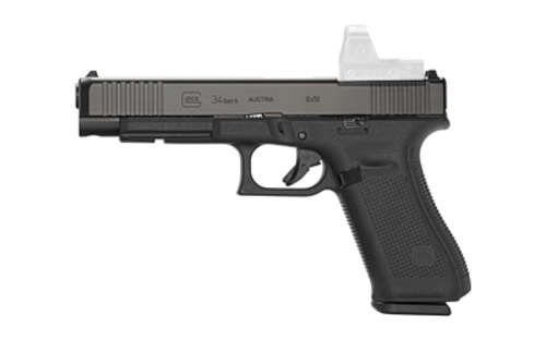 Handguns Glock 34 M.O.S. 9mm GLOCK 34 GEN5 9MM 17RD MOS FRT SER • Model: 34 M.O.S.