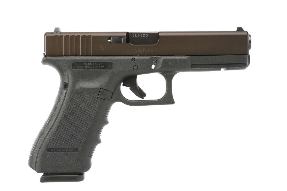 Handguns Glock 17 9mm GLOCK 17 GEN4 9MM 17RD OIL RUBBED • Model: 17