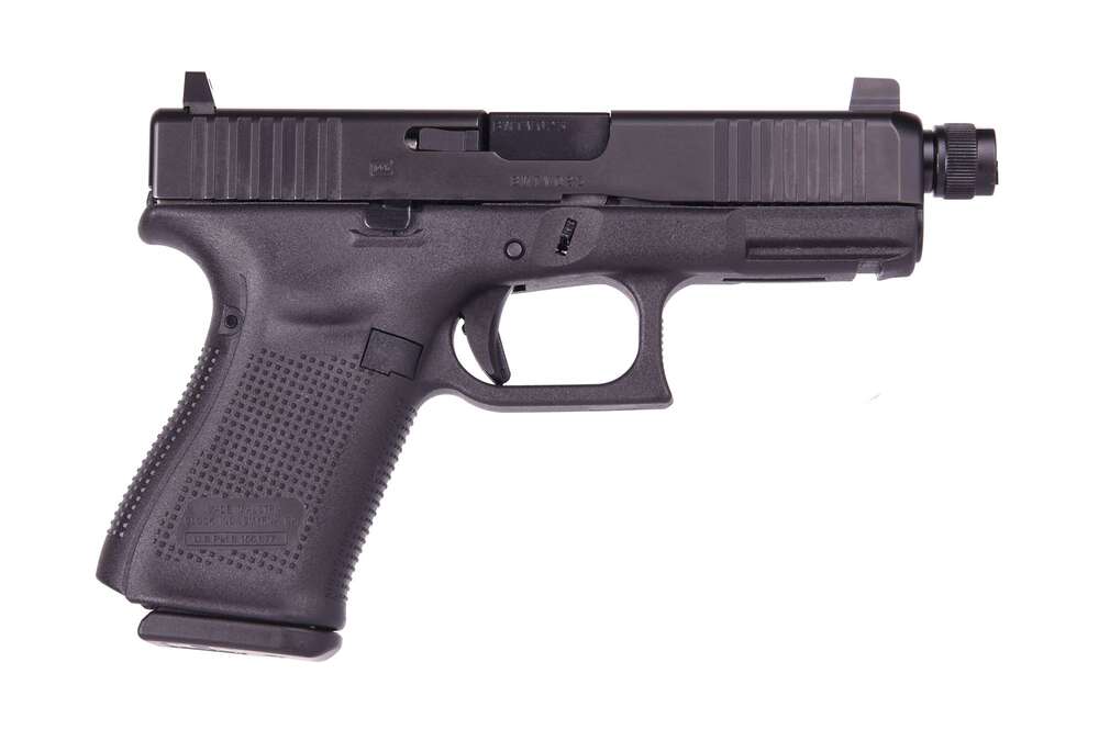 Handguns Glock G19 G5 9mm G19 G5 9MM 10+1 4.0" THREADED • 3-10RD MAGS | FRONT SERRATIONS