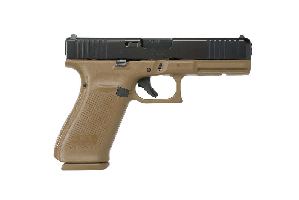 Handguns Glock G20 G5 MOS 10mm G20 G5 10MM 10+1 4.61" FDE MOS • 3-10RD MAGS | ACCESSORY RAIL