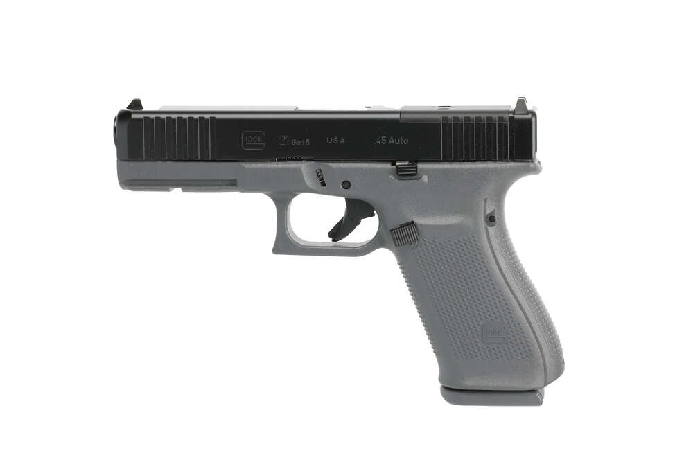 Handguns Glock G21 G5 MOS 45ACP G21 G5 45ACP 10+1 4.6" GRY MOS • 3-10RD MAGS | ACCESSORY RAIL