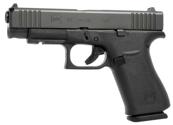 Handguns Glock G48 9mm G48 9MM BLACK 4" 10+1 FS FR • 