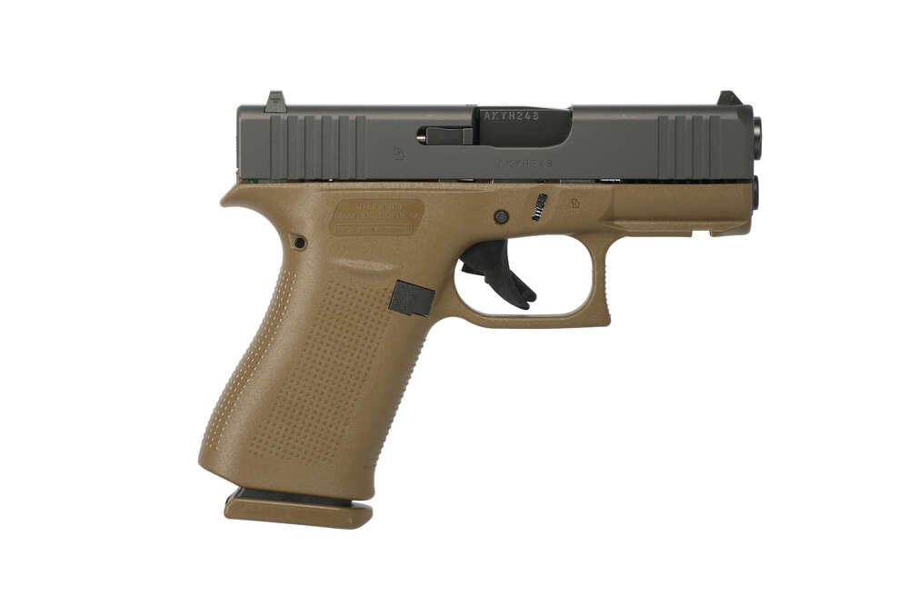 Handguns Glock G43X 9mm G43X 9MM FDE 3.39" 10+1 FS FR • 