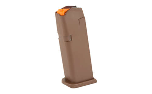 Magazines High Capacity Glock 9mm MAG GLOCK OEM 19 9MM 15RD FDE PKG • Model: 