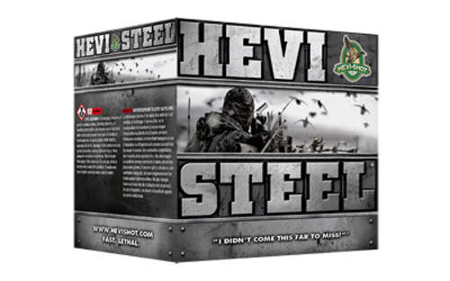 Ammunition HEVI Shot HEVI Shot 12Gauge3" HEVI STEEL 12GA 3" #2 25/250 • Model: HEVI-Shot