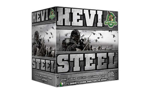 Ammunition HEVI Shot HEVI Shot 20Gauge3" HEVI STEEL 20GA 3" #2 25/250 • Model: HEVI-Shot