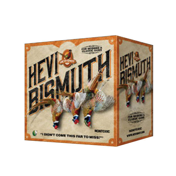 Ammunition HEVI Shot 1 1/4 oz 12Gauge HEVI HS14715 BISMT UPLND  12       5   11/4  25/10 • Model: 1 1/4 oz