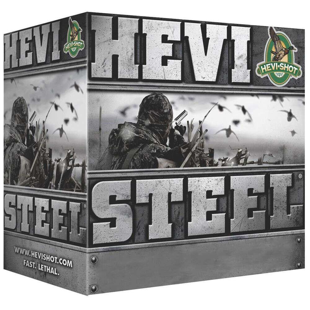 Ammunition HEVI Shot 7/8 oz 20Gauge HEVI HS62001 HEVI-STEEL   20 3IN   1 STL 7/8 25/10 • Model: 7/8 oz