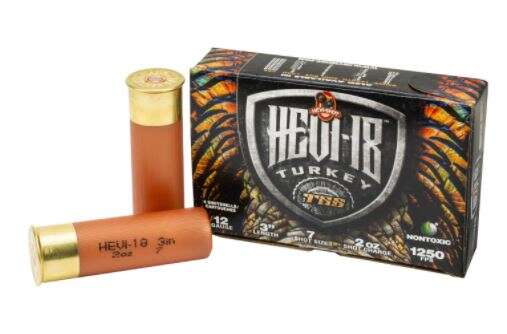 Ammunition HEVI Shot 2 oz 12Gauge HEVI HS4007  TKY HEVI18 TSS 12 3IN 7    2OZ   5/10