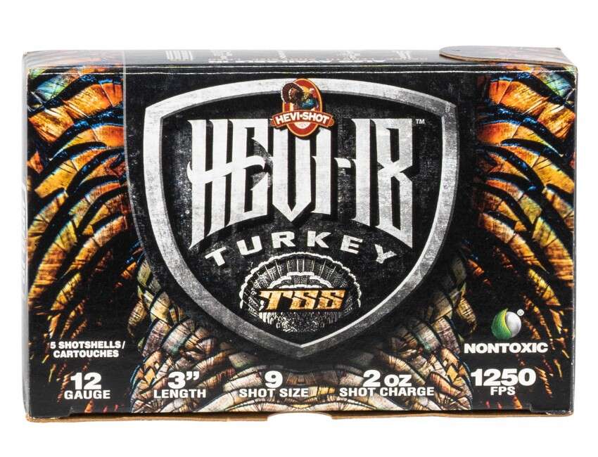 Ammunition HEVI Shot 2 oz 12Gauge HEVI HS4009  TKY HEVI18 TSS 12 3IN 9    2OZ   5/10