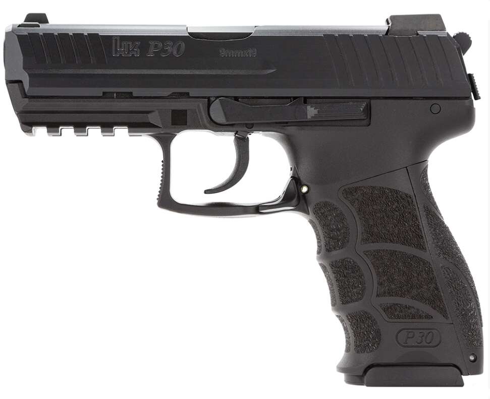 Handguns HK P30 9MMLUGER H&K P30 V3 9MM DA 15RD B FS • Model: P30