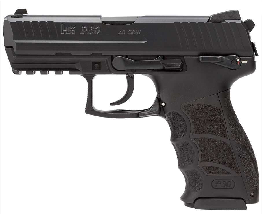 Handguns HK P30S (V3) 40S&W P30S V3 40S&W DA/SA 10+1 SFTY • 81000129 | MANUAL SAFETY • Model: P30S (V3)