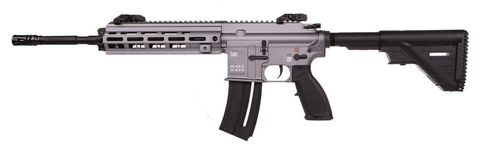 Rifles Long Guns HK HK416 22LR HK416 RIFLE 22LR GREY 20RD   # • 81000596 • Model: HK416