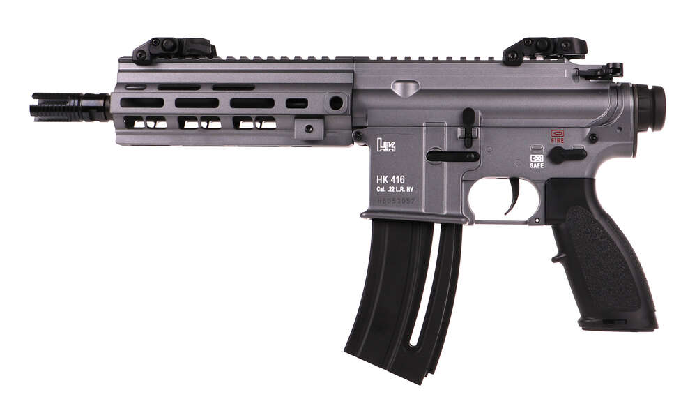 Handguns HK HK416 22LR HK416 PISTOL 22LR GREY 20RD  # • 81000598