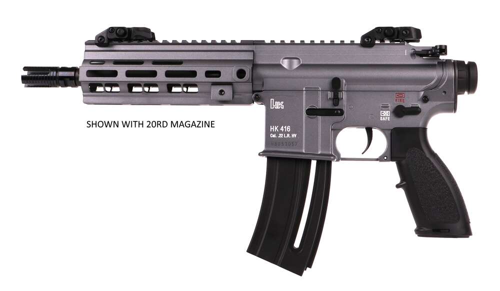 Handguns HK HK416 22LR HK416 PISTOL 22LR GREY 10RD  # • 81000599