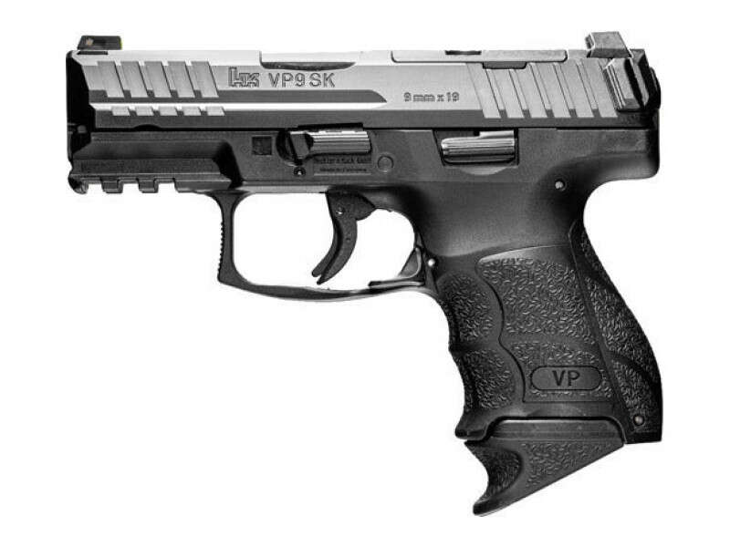 Handguns HK VP9SK OR 9mm VP9SK 9MM BLK 3.4" 10+1 NS OR • 81000654 | OPTICS READY • Model: VP9SK OR