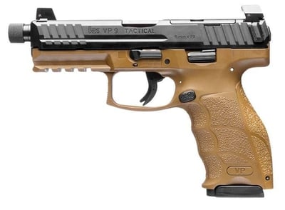 Handguns HK 4.70" 9mm HK 81000776 VP9 TACT        9MM NS W/3-17RD    FDE