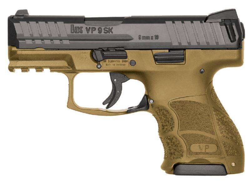 Handguns HK 3.39" 9mm HK 81000816 VP9SK  3.39 SC  9MM   (1)12R(1)15 • Model: 3.39"