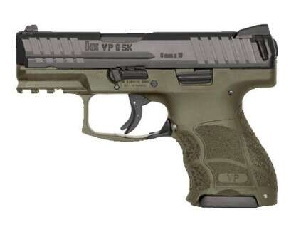 Handguns HK 3.39" 9mm HK 81000814 VP9SK  3.39 SC  9MM   (1)12R(1)15  GRN • Model: 3.39"