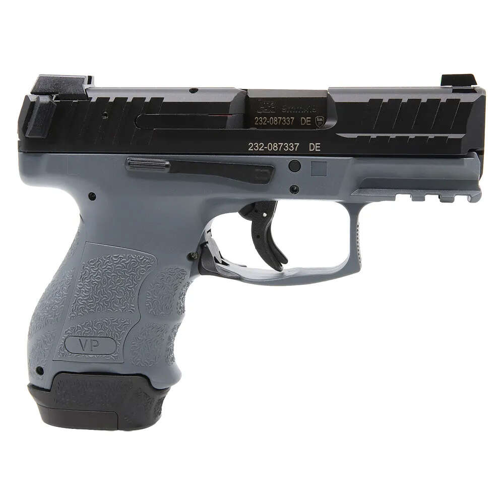 Handguns HK 3.39" 9mm HK 81000812 VP9SK  3.39 SC  9MM   (1)12R(1)15  GRY • Model: 3.39"