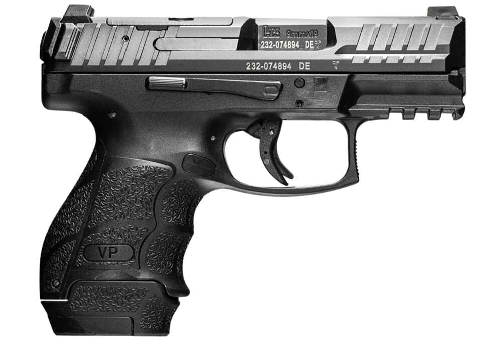 Handguns HK 3.39" 9mm HK 81000809 VP9SK  3.39 SC  9MM OR(2)12R(1)15  BLK • Model: 3.39"