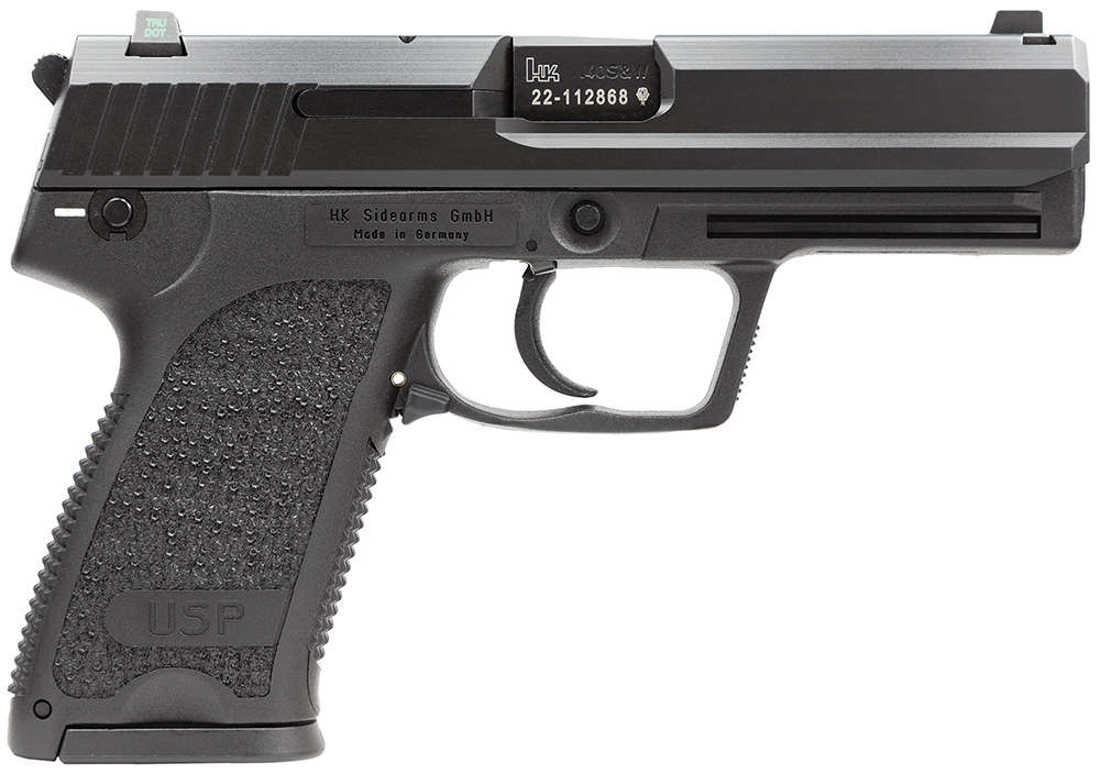 Handguns HK 3.58" 40SW HK 81000337 USP40 CMPT V1 40S NS(3)12R        3.58 • Model: 3.58"