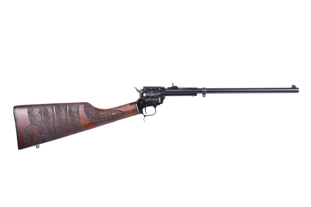 Rifles Long Guns Heritage Ready Series 22LR RR RANCHER .22LR BK 16 6RDS BH SIGHT WB11 SNAKE WRAPPED • Model: Ready Series