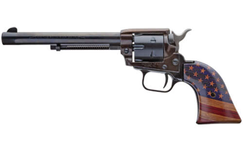 Handguns Heritage Rough Rider 22LR HERITAGE 22LR ONLY 6.5" BL US FLAG • Model: Rough Rider