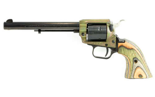 Handguns Heritage Rough Rider 22LR HERITAGE 22LR 6.5" CH 6RD W/CAMO • Model: Rough Rider