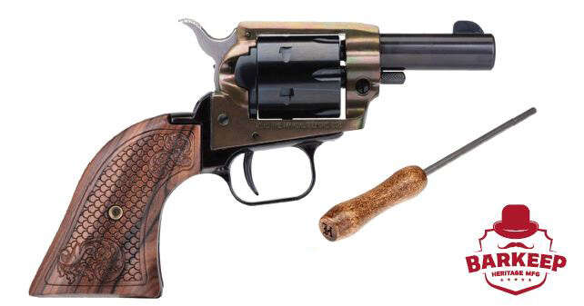 Handguns Heritage Barkeep 22LR HERITAGE BARKEEP 22LR 2.68" VTGE WD • Model: Barkeep