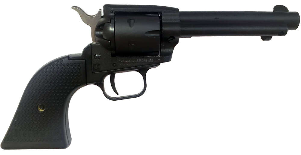 Handguns Heritage Rough Rider Small Bore 22LR|22Magnum 22LR/22M BLK 4.75" FS STEEL • 2 CYLINDERS | STEEL FRAME • Model: Rough Rider Small Bore