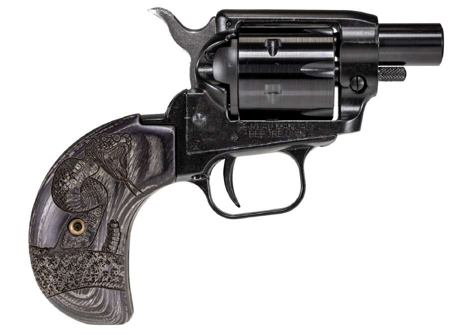 Handguns Heritage 1.68" 22LR HER BK22B1BHWBRN2  BARKP BOOT 22LR 1.68 6R BLK/SNK • Model: 1.68"