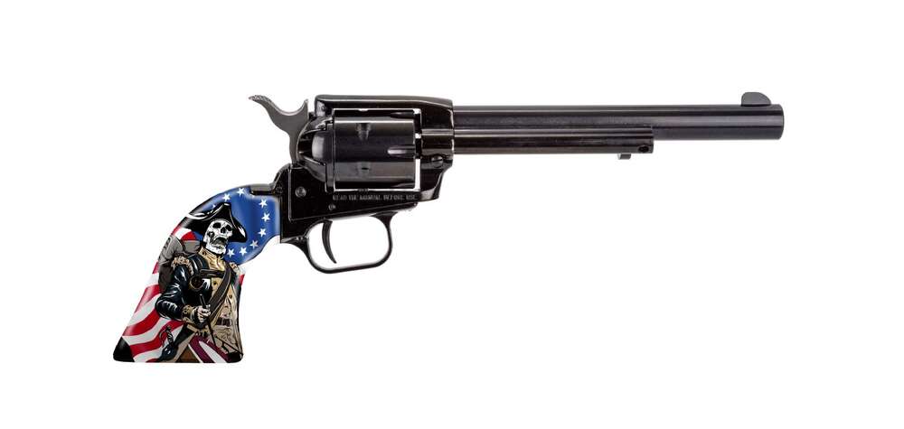 Handguns Heritage 6.50" 22LR HER RR22B6-CSS     RR IND DAY 22LR 6.5  6R  USFLAG • Model: 6.50"