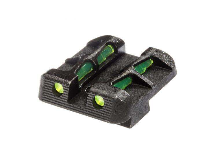 Sights Lasers Hi Viz Ready Series HIVIZ LiteWave Rear Sight for Glock 9mm 40 S&W and .357 Sig.