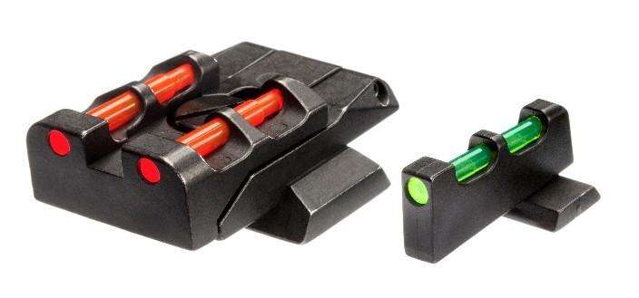 Sights Lasers Hi Viz Ready Series HIVIZ Interchangeable Front & Rear Sight Set for Smith&Wesson M&P pistols.