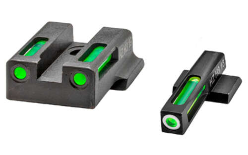 Sights Lasers Hi Viz LightWave H3 HIVIZ H3 NS S&W 9EZ G/G