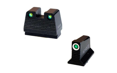 Sights Lasers Hi Viz N2 Co Witness HIVIZ N2 FOR GLK MOS NS GRN/WHT RING • Model: N2 Co-Witness