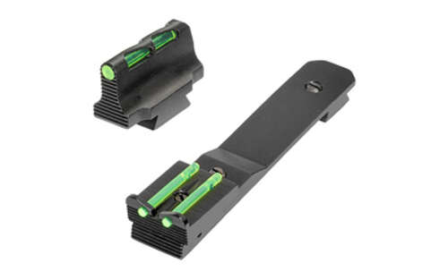 Sights Lasers Hi Viz Interchangeable HIVIZ ADJ REAR FXD FRNT HENRY H009