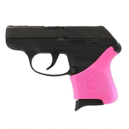 Grips Pads Stocks Hogue Ready Series HANDAL HYBRID GRIP SLEEVE RUGER LCPS PINK