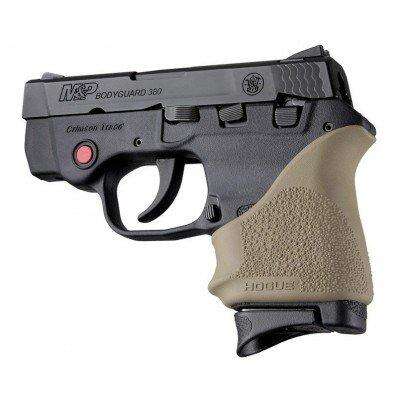 Grips Pads Stocks Hogue Ready Series HandAll Beaver Grip Sleeve S&W Bodyguard 380/Taurus TCP & Spectrum Fde