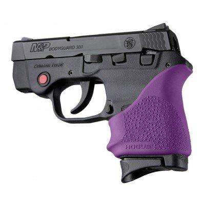 Grips Pads Stocks Hogue Ready Series HandAll Beaver Grip Sleeve S&W Bodyguard 380/Taurus TCP & Spectrum Purple