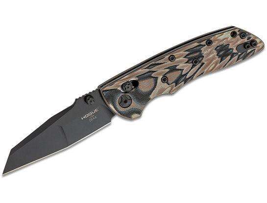 Knives Hogue Ready Series Hogue Deka ABLE Folding Knife 3.25" Black Mod Wharncliffe FDE G-10